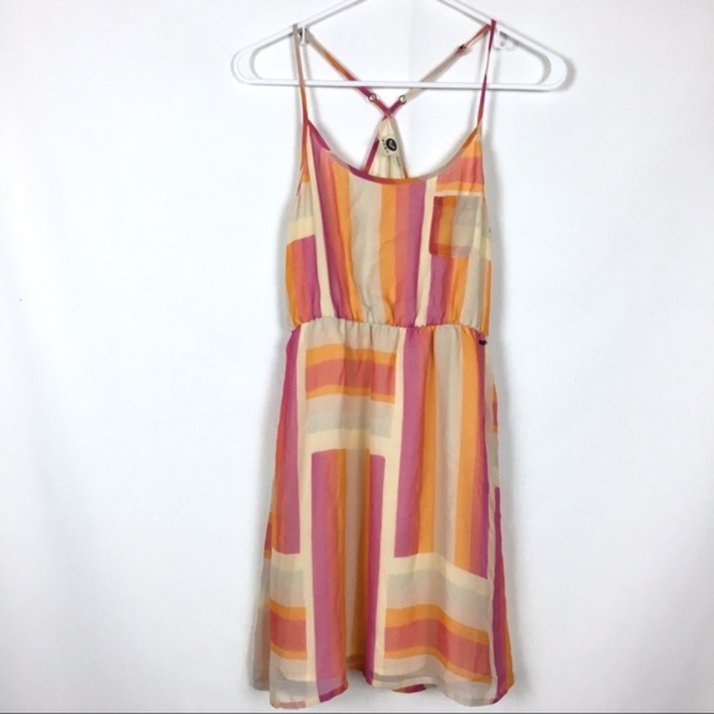 🌺5•4•$25 ROXY Dress Racerback Spaghetti Strap
